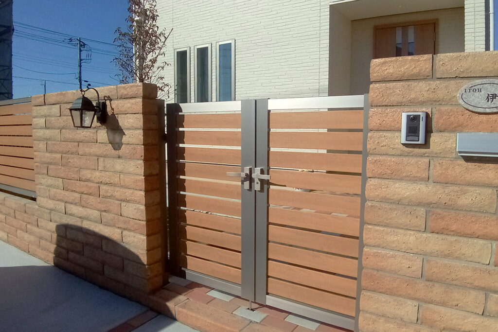 化粧ブロック組積